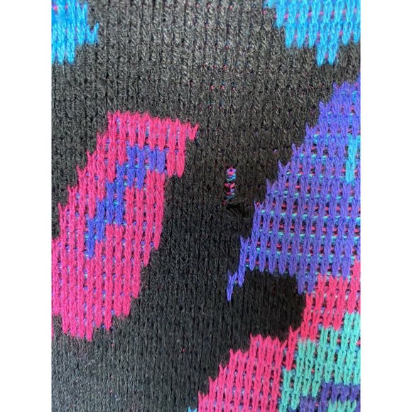 Country Craft Vintage Floral Bright Sweater M/L - Picture 7 of 11